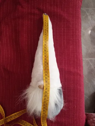 Fermaporta tessuto bianco e grigio