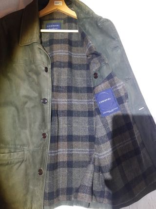 Cortefiel Chaquetón Verde Oliva