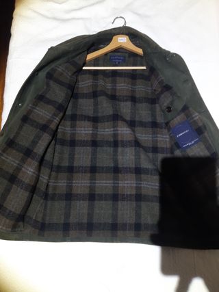 Cortefiel Chaquetón Verde Oliva