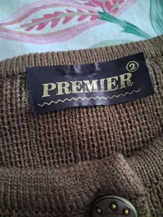 Cárdigan mujer marrón como nuevo