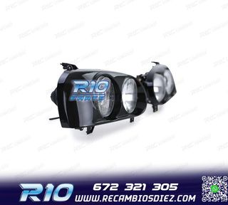 FAROS DOBLES VOLKSWAGEN VW GOLF 3 NEGRO