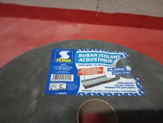 Cinta Aislante Acústica SEMIN 30m