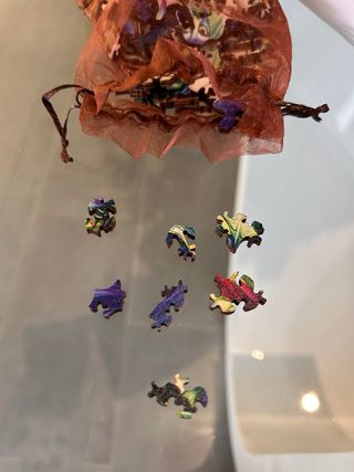 Puzzle de Madera Dragón y Llavero