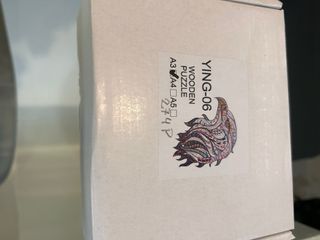 Puzzle de Madera Dragón y Llavero