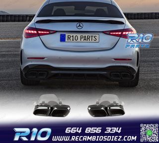 COLAS DE ESCAPE MERCEDES CLASE C W206 22-23 LOOK AMG