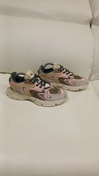 Lacoste L003 Beige y Rosa