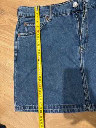 Falda vaquera mini Mango