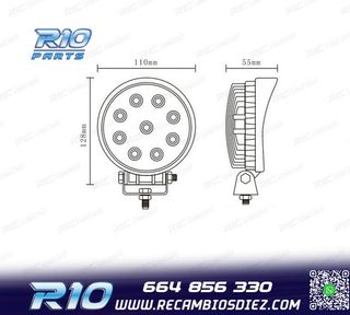 FOCO LED 42W COCHE, CAMION, QUAD O MOTO