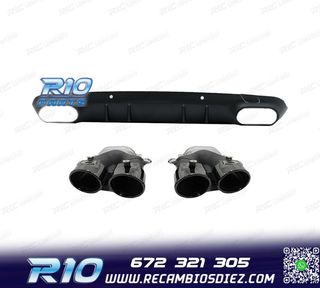 DIFUSOR MERCEDES W257 18-24 LOOK AMG CLS53