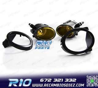 PARAGOLPES DELANTERO BMW E46 99-05 LOOK M + NIEBLAS AMARILLO