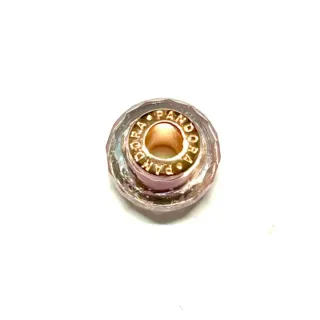 Charm Cristal Murano Rosa