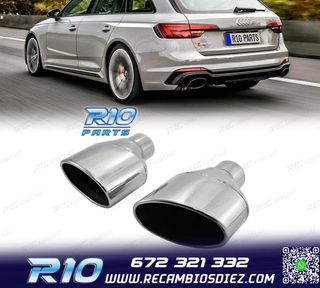 PACK COLAS ESCAPE OVALADA ACERO INOX TIPO RS4