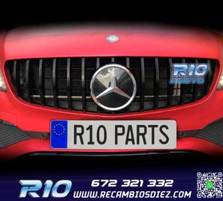 PARRILLA MERCEDES CLASE A W176 GT 16-18 NEGRO BRILLO