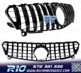 PARRILLA MERCEDES CLASE A W176 GT 16-18 NEGRO BRILLO