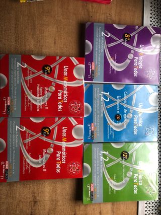 Pack de ciencias: Mates, Biología y Química