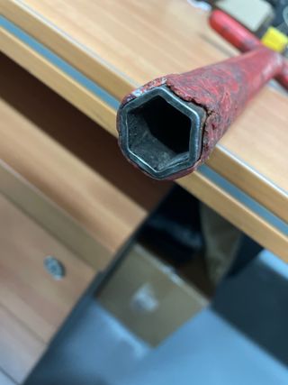 Llave tubo 19mm 1000V aislada