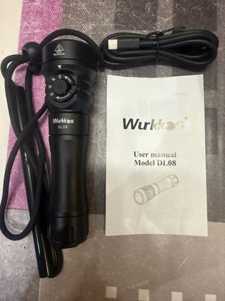Linterna Wurkkas DL08 USB