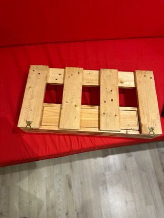 Appendiabiti Legno Riciclato con Ganci