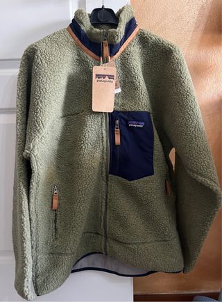 Giacca Patagonia Pile Verde - Nuova con Cartellino