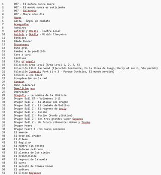Lote de 146 Cintas VHS de Películas Vintage