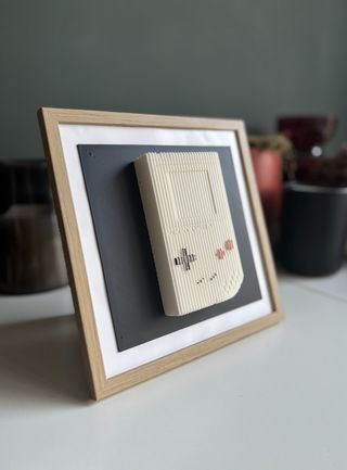 Cuadro Game Boy 3D Clásico