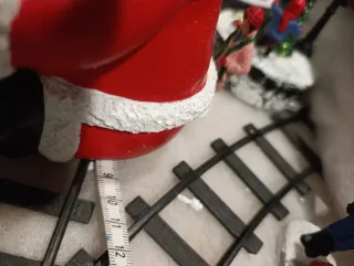 Figura Navideña Santa Claus con Luces