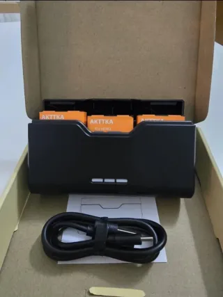 3 Baterías y Cargador AKTTKA GoPro