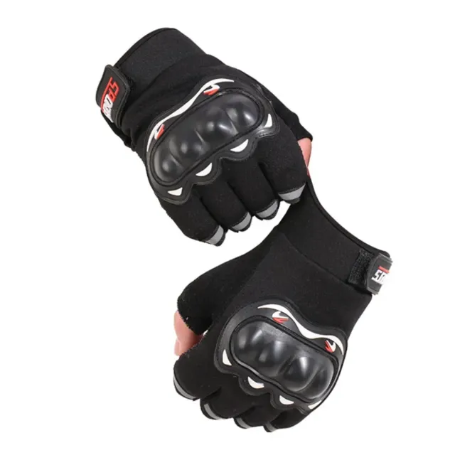 Guantes XL Moto de Medio Dedo NUEVO