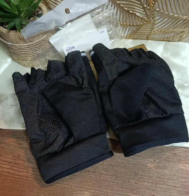 Guantes XL Moto de Medio Dedo NUEVO