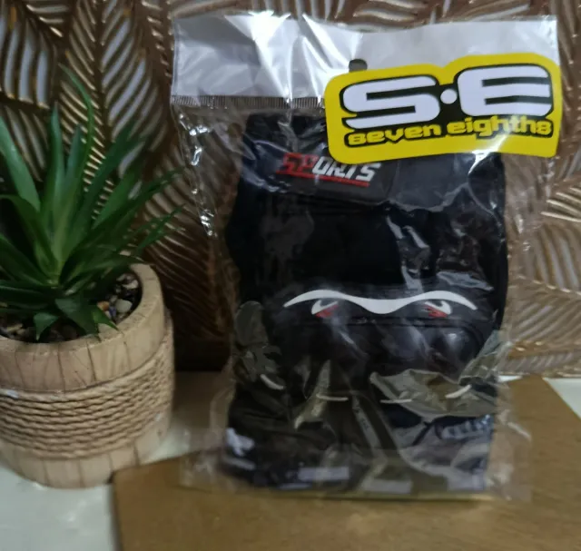 Guantes XL Moto de Medio Dedo NUEVO