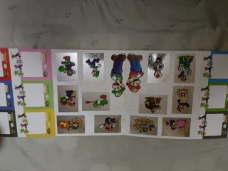 Álbum cromos Super Mario completo