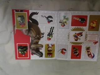 Álbum cromos Super Mario completo
