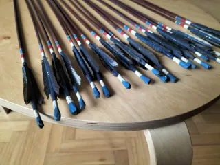 20 Plumas de Flecha para Arco o Decoración