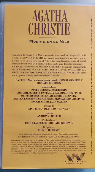 Agatha Christie VHS (Español)