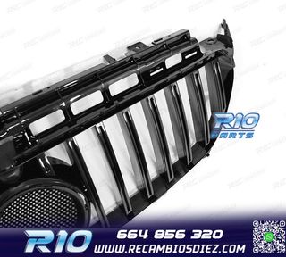 PARRILLA MERCEDES W213 16-19 LOOK GT-R NEGRO BRILLO