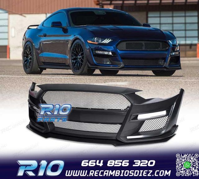 PARAGOLPES DELANTERO FORD MUSTANG 18-23 LOOK GT500