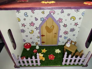 Casa Hada Dientes Decorada