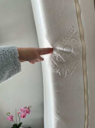 Colchón viscoelastico 90 cm 20 cm ancho y 190 alto