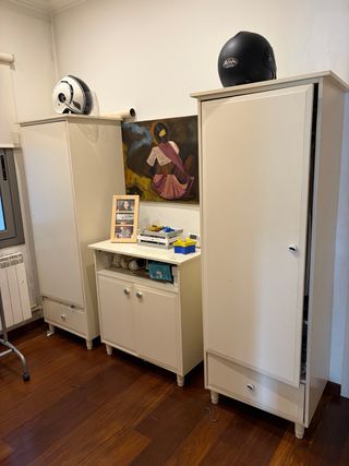 Armarios IKEA habitación infantil + cambiador
