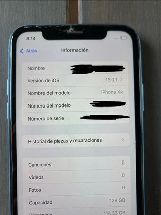 iPhone XR Azul - 128 GB