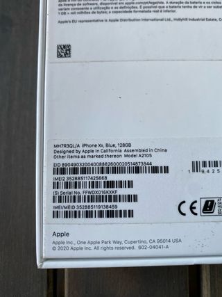 iPhone XR Azul - 128 GB