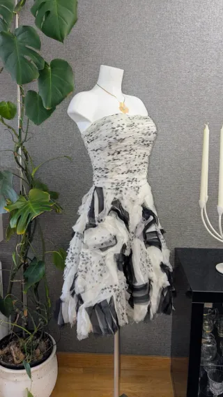 Vestido fiesta seda Adolfo Domínguez