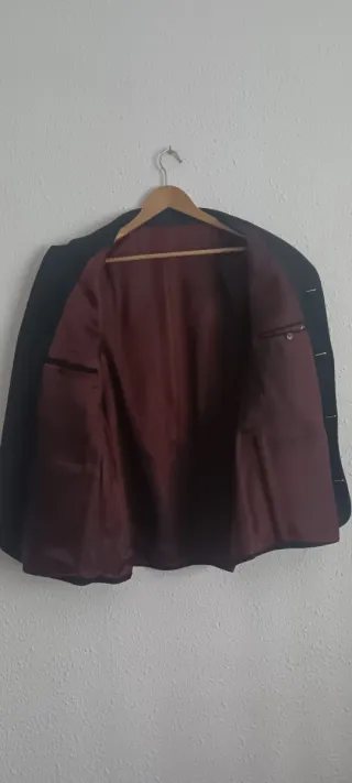 Chaqueta de hombre negra
