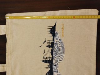 Shopper Istanbul Beige Blu