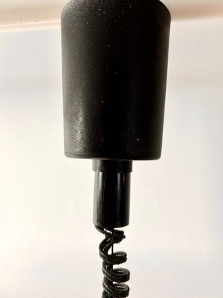 Lámpara colgante naranja cristal