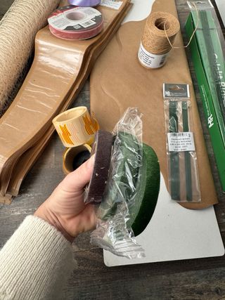 Material floristería varios