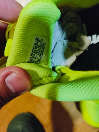 Zapatillas pádel Wilson HURAKN PRO V2 Amarillo