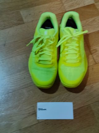 Zapatillas pádel Wilson HURAKN PRO V2 Amarillo