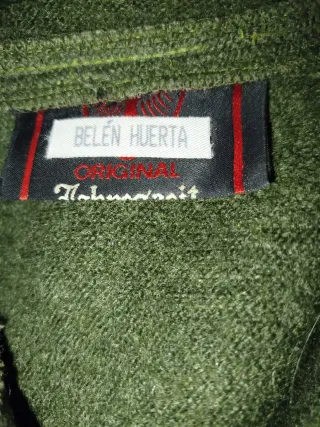 Chaqueta  Loden en verde de hombre