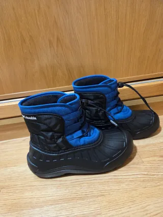 Botas de Nieve Columbia Azul/Negro